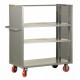 Little Giant 2-sided Adjustable Shelf Truck with Solid Panel Ends - Model DETS3A-2448-6PY