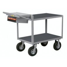 Little Giant Steel Instrument Cart - G-2448-9PM-WSP