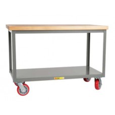 Little Giant Heavy Duty Maple Top Mobile Bench - IPJ2436-2R6PYFL Little Giant Heavy Duty Maple Top Mobile Bench - IPJ2436-2R6PYFL