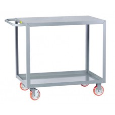 Little Giant 2-Shelf Steel Service Cart - Model LG-2448-BRK
