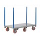 Little Giant 6-Wheel Pipe Stake Truck - Model NBP6W-2460-6PY