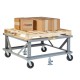 Little Giant Adj Height Mobile Pallet Stand - PDE-4048-6PH2FL