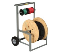 Little Giant Extra Heavy Duty Wire Reel Transport | Industrial Cable Dispenser Cart