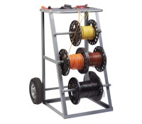 Little Giant Heavy-Duty Reel Caddy | Mobile Wire & Hose Dispenser