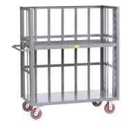 Little Giant 2-Sided Adjustable Shelf Truck with Slat Type Sides