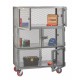Little Giant 3-Compartment Security Cart - Model SC2-6D-3048-6PY