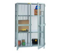 Little Giant All-Welded Visual Security Cabinet with Adjustable Shelves