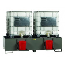 Little Giant Steel IBC Spill Containment Pallet - SST-IBC-2 Little Giant Steel IBC Spill Containment Pallet - SST-IBC-2