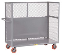 Little Giant 3-Sided Drop Shelf Truck with Mesh Sides