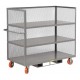Little Giant Forkliftable 3-sided Bulk Truck - T3-2448-6PY-FP