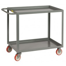 Little Giant 2-Shelf Steel Service Cart - Model LGL-1824-BRK