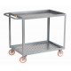 Little Giant Perforated Shelf Cart - Model LGLP-2436-BK
