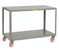 Little Giant 2-Shelf Steel Transport Mobile Table