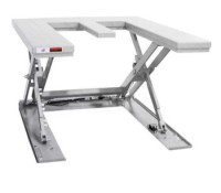 Lift Products Stainless E-Lift Low Profile Table | Hygienic Hydraulic Lift Solution