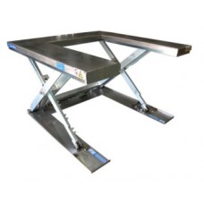 Lift Products LPBLU‑20‑1‑SG Stainless‑Galvanized U‑Lift Table – 2,200 lb Capacity