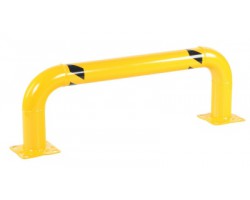 Vestil LPRO-48-16-4 Low Profile Equipment Guard | 48-5/8 Inch Length | 4-1/2 Inch Steel 