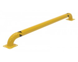 Vestil LPRO-92-9-4 Low Profile Rack Guard | 92 Inch Length | 4-1/2 Inch Steel