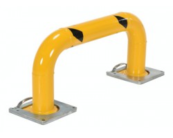 Vestil LPRO-RF-48-16-4 Removable Low Profile Machine Guard | 4-1/2 Inch Steel | Lockable Base Plates