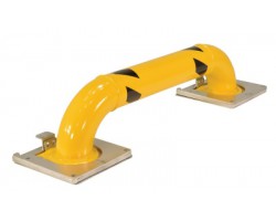 Vestil LPRO-RF-36-9-4 Removable Low Profile Machine Guard | 9 Inch High | Lockable