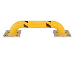 Vestil LPRO-RF-36-9-4 Removable Low Profile Machine Guard | 9 Inch High | Lockable