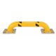 Vestil LPRO-RF-48-9-4 Removable Low Profile Machine Guard | 9 Inch High | Lockable