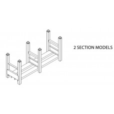 MECO SSM1-2 Modular Steel Storage Racks | Stackable Welded Rack System MECO SSM1-2 Modular Steel Storage Racks | Stackable Welded Rack System
