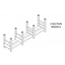 MECO SSM1-3 Modular Steel Storage Racks | Stackable Welded Rack System MECO SSM1-3 Modular Steel Storage Racks | Stackable Welded Rack System
