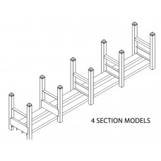MECO SSM1-5 Modular Steel Storage Racks | Stackable Welded Industrial Racks MECO SSM1-5 Modular Steel Storage Racks | Stackable Welded Industrial Racks