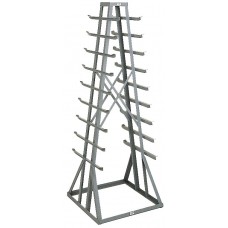 MECO Horizontal Bar Storage Rack BSRH1-KD | Knockdown Steel Rack for Long Material Storage