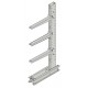 MECO Series 2000 Single-Sided Cantilever Upright with Base | Model 2U638