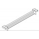MECO SCS3-42 Drop-In Cross Support Bar | 42" Depth | 5,000 lb