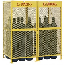 MECO CSC2V Vertical Gas Cylinder Storage Cabinet | OSHA-Compliant Double-Cylinder Cabinet MECO CSC2V Vertical Gas Cylinder Storage Cabinet | OSHA-Compliant Double-Cylinder Cabinet