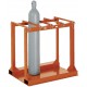 MECO Cylinder Pallet Racks CP6 | Heavy-Duty Steel Rack for 6 Gas Cylinders