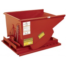 MECO Low Profile Self-Dumping Hopper SDHLP300 | Extra Heavy Duty 3 Cubic Yard Steel Hopper
