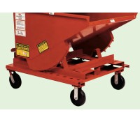 MECO Self Dumping Hopper Casters | Mobile Caster Sets for Industrial Hoppers