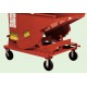 MECO CK625VR Caster Kit | Mold-on Rubber Casters for Self-Dumping Hoppers