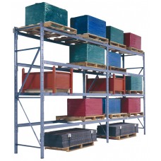 MECO SF3-4822 Structural Rack Upright Frame, 48 in x 22 ft MECO SF3-4822 Structural Rack Upright Frame, 48 in x 22 ft