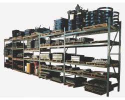 MECO SF4-3610 Structural Rack Upright Frame, 36 in x 10 ft