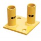 MECO Intermediate Base Module – Model GRIB, Heavy-Duty Steel Guardrail Support