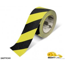 Mighty Line 2ASTYCHV Chevron Anti-Slip Floor Tape | Yellow-Black Safety Marking