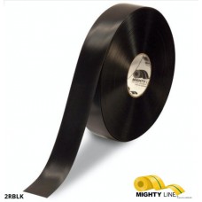 Mighty Line 2RBLK Black Safety Floor Tape
