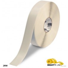 Mighty Line 2RW Solid White Safety Floor Tape – Durable Industrial Floor Markin