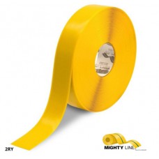 Mighty Line 2" Yellow Safety Floor Tape | 2RY Durable 5S Floor Marking