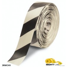Mighty Line 3RWCHV Safety Diagonal Floor Tape 