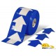 Mighty Line 4ARB 4-inch Solid Blue Pop-Out Floor Arrows (280 Arrows/Roll)