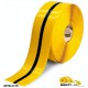 Mighty Line 4RYBLKCTR Striped Floor Tape | 4-inch Yellow/Black Center Line Marking