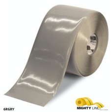 Mighty Line 6RGRY Solid Gray Safety Floor Tape Mighty Line 6RGRY Solid Gray Safety Floor Tape