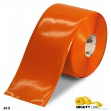 Mighty Line 6RO Solid Orange Safety Floor Tape Mighty Line 6RO Solid Orange Safety Floor Tape