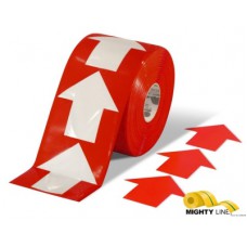 Mighty Line 4ARR – 4-inch Solid Red Pop-Out Floor Arrows (280 Arrows/Roll) Mighty Line 4ARR – 4-inch Solid Red Pop-Out Floor Arrows (280 Arrows/Roll)