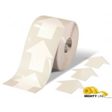 Mighty Line 4ARW – 4-inch Solid White Pop-Out Floor Arrows Mighty Line 4ARW – 4-inch Solid White Pop-Out Floor Arrows
